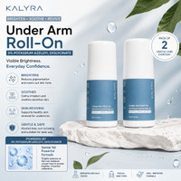 Kalyra Underarm Roll-On | 5% Potassium | Brightening, Odour Control & Smooth Skin Deodorant Roll-on  -  For Men & Women(100 ml, Pack of 2)
