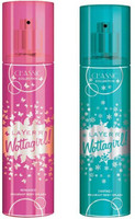 LAYER'R (1 ROMANCE + 1 FANTASY) - 135ml each - RF02 Body Spray  -  For Women(270 ml, Pack of 2)