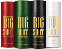 OSCAR Big Shot Jazz Club, Privee, Eros & Red (150mlx4) Long Lasting Body Deo