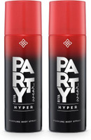 RIYA Party Wear Hyper Deodorant | Deo Spray | 200 ml Each| Combo of 2 | Long-Lasting Perfume Body Spray  -  For Men(400 ml, Pack of 2)