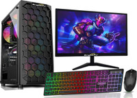 BrightPC Intel Core i5 (16 GB / 500 GB / Windows 11) Assembled Desktop Computer(19 inch Display)