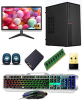 TCM FULL SETUP PC Core i5 (4th Gen) (16 GB / 512 GB / Windows 10) Assembled Desktop Computer(19 inch Display)