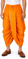 Shomyra Creations Readymade free size cotton blend Men, Ready to wear Solid Men Dhoti