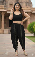 Kanna Fabric Self Design Women Dhoti