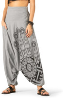 The Veshti Company Printed Cotton Women Harem Pants
