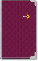 NAVNEET Youva Case Bound My Notes 21x33 cm Regular Notebook Single Line 288 Pages(Multicolor)