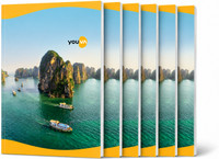 NAVNEET Youva Soft Bound Long Book 21x29.7 cm A4 Notebook Unruled 172 Pages(Multicolor)