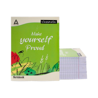 Classmate Notebook Regular Notebook Single Line 120 Pages(Multicolor, Pack of 12)
