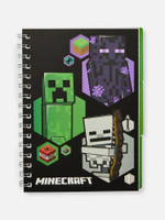 craft maniacs MINECRAFT NOTEBOOK COLLECTION A5 Diary RULED 160 Pages(Black)