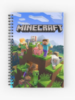craft maniacs MINECRAFT NOTEBOOK COLLECTION A5 Diary RULED 160 Pages(Black)
