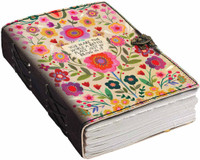 DI-KRAFT Printed Designer leather cover Diary with Lock For Office|Gift|SIZE 5*7 INCHES A5 Diary unruled 200 Pages(multicolor17)
