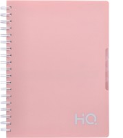 NAVNEET HQ Five Subject Book B5 Notebook Single Ruled 300 Pages(Salmon Pink)