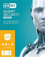 ESET 3 PC 1 Year Premium Security Compatible with Windows and Mac, Android (Email Delivery - No CD)(Standard Edition)