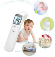 Ashni IR-11 ForHead Non Contact Digital Body & Food Temperature child & Adult Fever Thermometer(White)