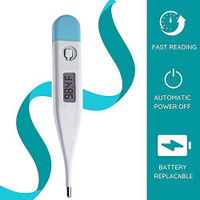 thermomate TM-555 Fever Alarm & Beeper Alert | CE Approved & 10 seconds Fast Reading Thermometer(Pink)