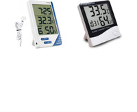 Dr care KT-908 & HTC-1 Digital Rom Thermometer & KT-908 Probe Sensor Thermometer with Multi-Functional Thermometer(White)