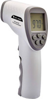 DR VAKU Infrared Digital Thermometer For Fever Check, Non-Contact Laser Infrared Thermometer Temperature Gun [Battery Included] Thermometer(Grey)