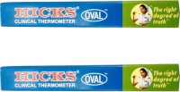 Hicks Oval Clinical Thermometer (Pack of 2) Thermometer(Multicolor)