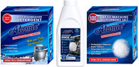 ATOMIC Dishwasher Starter Combo Dishwasher Detergent 900GM, Salt 900GM, Rinse Aid 400ML Dishwashing Detergent(2.7 kg)