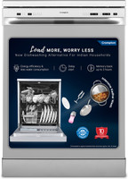 Crompton FS-DWVOA13PS-ENT Free Standing 13 Place Settings Dishwasher