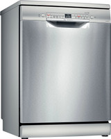 BOSCH SMS6ITI00I Free Standing 13 Place Settings Intensive Kadhai Cleaning| No Pre-rinse Required Dishwasher