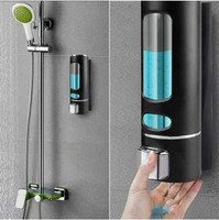 ROSSIL Liquid Dispenser Glass, Stainless Steel Bathroom Set(Pack of 1)