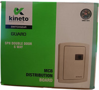 Kineto Distribution board 6 way / MCB Box Distribution Board