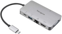 Targus RK Dock 419 USB-C DP Alt Mode Single Video 4K HDMI/VGA Docking Station with 100W PD ?DOCK419AP-55 Docking Station(Grey)