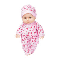EL FIGO Cute Soft Body Toy for Kids (Head, Arms & Legs Moveable) 30c.m(Pink)