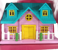 Action Toys Doll House With Accessory For Kids(Multicolor)