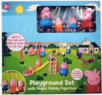 RIGHT SEARCH Peppa Playground Set-01(Multicolor)