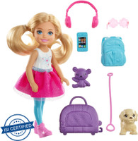 BARBIE Chelsea Doll & Travel Fun(Multicolor)
