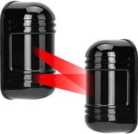 Real Instruments Burglar Alarm Beam Barrier Detector Beam Sensor Home Security System Door & Window Door Window Alarm(No Siren)