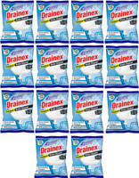 caster drainex instant Powder Drain Opener (pack of 14) Powder Drain Opener(700 ml, Pack of 14)