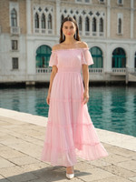 AAYU Women Maxi Pink Full Length Dress