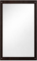 Malbro Wall Hanging Dressing Mirrors Decorative Wall Plain Mirror Engineered Wood Dressing Table(Finish Color - , Brown, Pre-assembled)