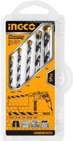 INGCO MALFAH ENTERPRISES AKDB3055 5Pcs Masonry drill bits set for Metal/Concrete/Wall/Steel/All Purpose INGCO UAKDB3055 5Pcs Masonry drill bits set