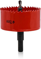 DYTOOLS 75mm Hole Saws Cutter, HSS Bi-Metal Drill Bit for Wood, Plastic, UPVC, Fiberglass and Plasterboard