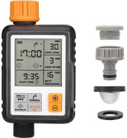 PIXNA Drip Irrigation Timer Automatic Watering System for Garden Drip Irrigation Kit
