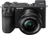 SONY ILCE-6700L Mirrorless Camera Body Only with 16-50mm Lens Made for Creators | 26.0 MP | Artificial Intelligence based Autofocus | 4K 60p Recording(Black)