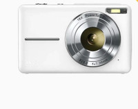 dkian Portable Small Point And Shoot Digital Camera For Children Teens Girl Boy(1080 MP, White)