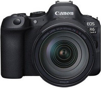 Canon EOS R6 Mark II Mirrorless Camera Body with 24-105mm USM Lens(Black)