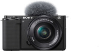 SONY Alpha ZV-E10L Mirrorless Camera Body With 16-50mm(Black)