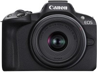 Canon EOS R50 Mirrorless Camera Body with RF - S 18 - 45 mm f/4.5 - 6.3 IS STM(Black)