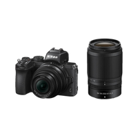 NIKON Z series Z 50 Mirrorless Camera Body with 16-50mm & 50-250mm Lenses(Black)