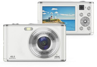 dkian autofocus 16x digital zoom rechargeable camera(48 MP, White)