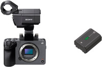 SONY Cinema Line FX30 (ILME-FX30) Mirrorless Camera Body only with XLR Handle & Rechargeable Battery (FZ100)(Grey, Black)