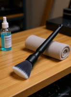 varnirajimportexport Car Soft Bristles Detailing Brush, Scratch Free Dust Removal Cleaning Tool Kit Wet Duster