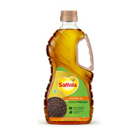 Saffola Cold Pressed Mustard Oil | 100% Cold Pressed| Kachi ghani Mustard Oil Mustard Oil(2 L)