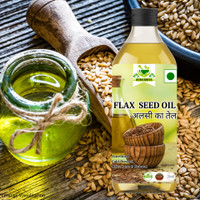 Aura Kriya Flax Seed Oil with Goodness of Omega 3-6-9 & Essential Fatty Acid | Asli Tail Flaxseed Oil(500 ml)